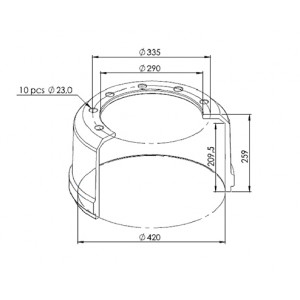 JARRURUMPU BPW 420X200 0310677570