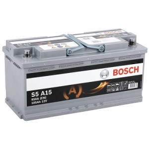 AKKU BOSCH 105AH S5A AGM -+ 393X175X190