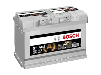 AKKU BOSCH 70AH S5A AGM -+ 278X175X190