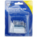 JATKOMUTTERI M12 5KPL DIN6334