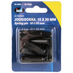 JOUSISOKKA 10X30MM 10KPL DIN1481