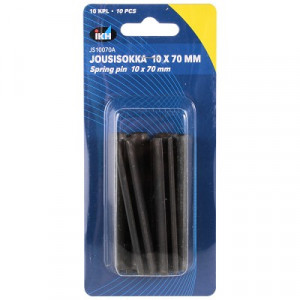 JOUSISOKKA 10X70MM 10KPL DIN1481