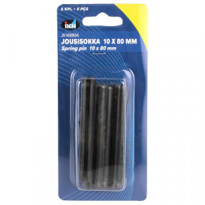 JOUSISOKKA 10X80MM 5KPL DIN1481