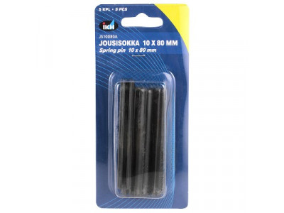 JOUSISOKKA 10X80MM 5KPL DIN1481