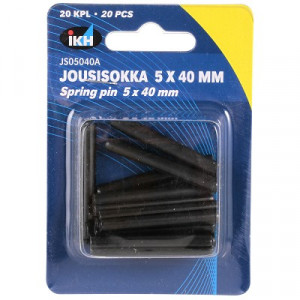 JOUSISOKKA 5X40MM 20KPL DIN1481