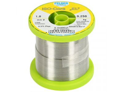 JUOTOSTINA SN99,3/CU0,3 1,0MM /250G