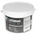 LATTIAMAALI 2,7L HARMAA SISÄK. PUU/BET.