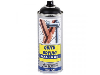 MAALI MUSTA MATTA RAL9005 AKR. SPRAY 400ML