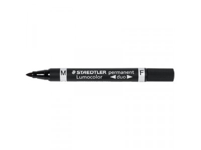 MERKKAUSKYNÄ MUSTA 5/1MM STAEDTLER LUMOCOLOR