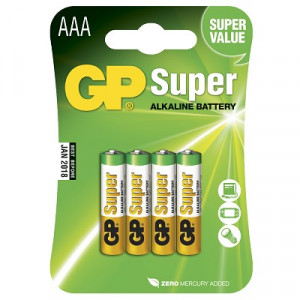 PARISTO 1,5V AAA/LR03 SUPER ALKALINE 4KPL