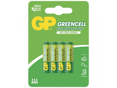 PARISTO 1,5V AAA/R03 GREENCELL 4KPL