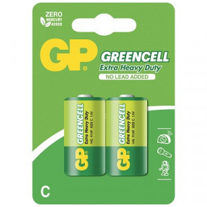 PARISTO 1,5V C/R14P GREENCELL 2KPL