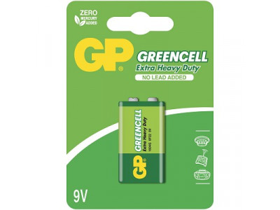 PARISTO 9V 6F22 GREENCELL 1KPL