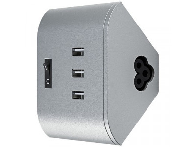 PISTORASIA USB LED CORNER (3X5V 1A) OSRAM - KATTOVALAISIMET