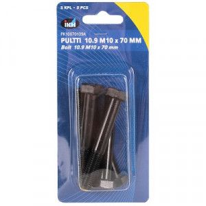 PULTTI M10X70 10.9 5KPL DIN931