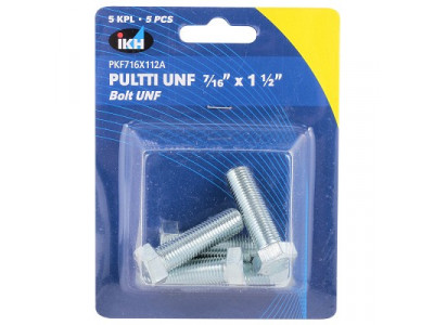 PULTTI UNF 7/16X1 1/2 5KPL SINKITTY