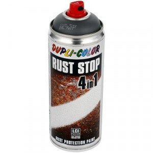 RUOSTEENESTO SPRAY HARMAA RAL7011 4IN1 400ML