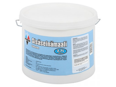 SEINÄMAALI SISÄK. VALKOINEN 2,7L