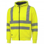 TAKKI L HIGH VIS HOODIE FL.KELTAINEN EN471