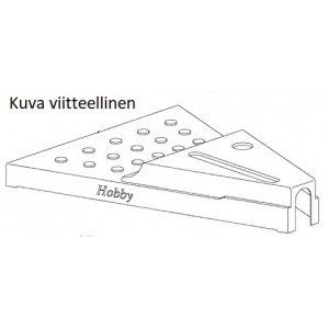 AISAKOTELO 220/230CM VAUNUUN, VALKOINEN