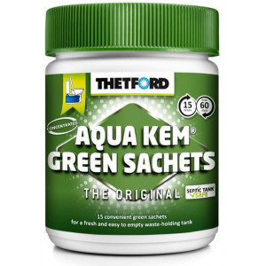 Aqua Kem Green Sachets käymäläjauhe 15ps