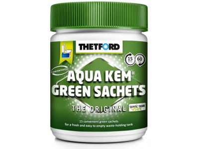 Aqua Kem Green Sachets käymäläjauhe 15ps