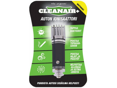 Ionisaattori Cleanair+, autoon