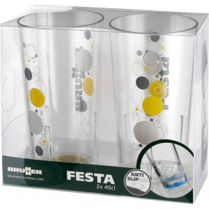 JUOMALASIPAKKAUS FESTA SPACE, 2 KPL 40 CL,