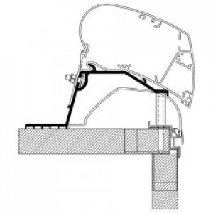 THULE KIINNITYSSARJA HOBBY VAUNUT 2014-