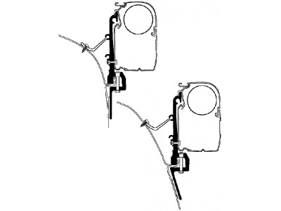 Kiinnityssarja Van adapter (3kpl)