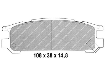 JARRUPALASARJA FERODO DS PERFORM.SUBARU