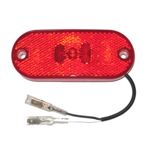 JOKON LED ÄÄRIVALO PUN. 12V, 13.0050.100